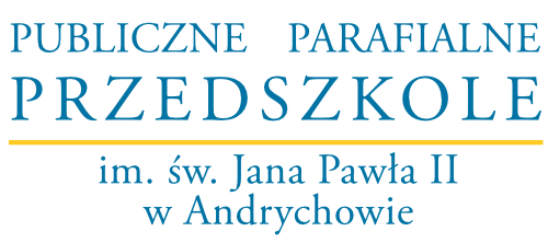 Publiczne Przedszkole Parafialne im. św. Jana Pawła II w Andrychowie Logo